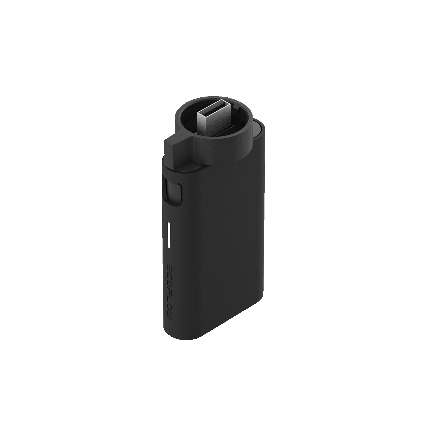EcoFlow 4G Dongle in Schwarz mit USB Anschluss und vertikalem ECOFLOW Schriftzug seitlich