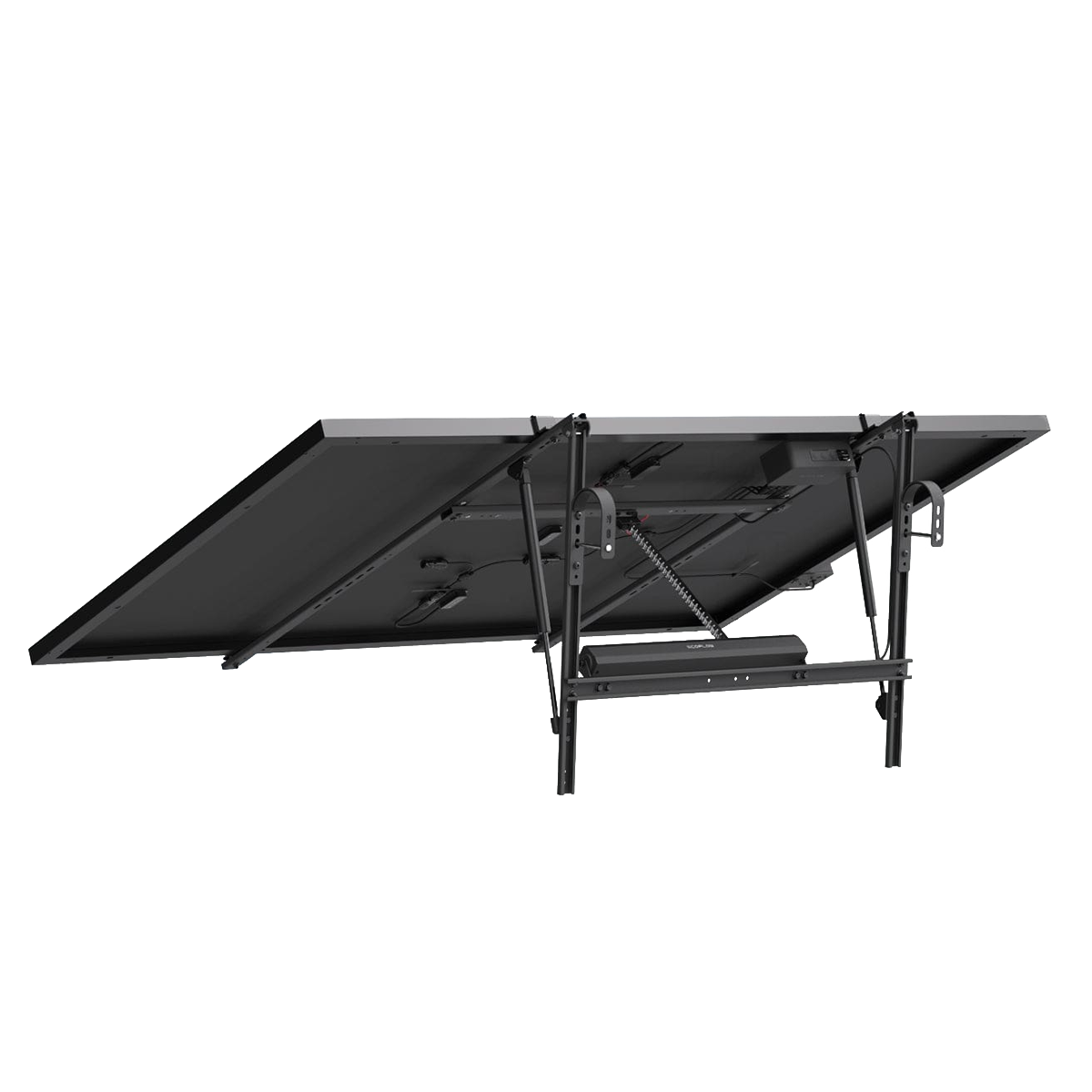 Verstellbare Solarmodulhalterung zur optimalen Ausrichtung der Module und maximaler Leistung