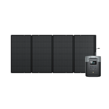 ECOFLOW Delta 2 Max + 400W Solarpanel - BUNDLE