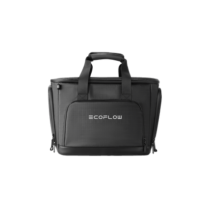 EcoFlow Delta 3 Tasche mit Frontlogo zwei Griffen und robustem Design für unterwegs