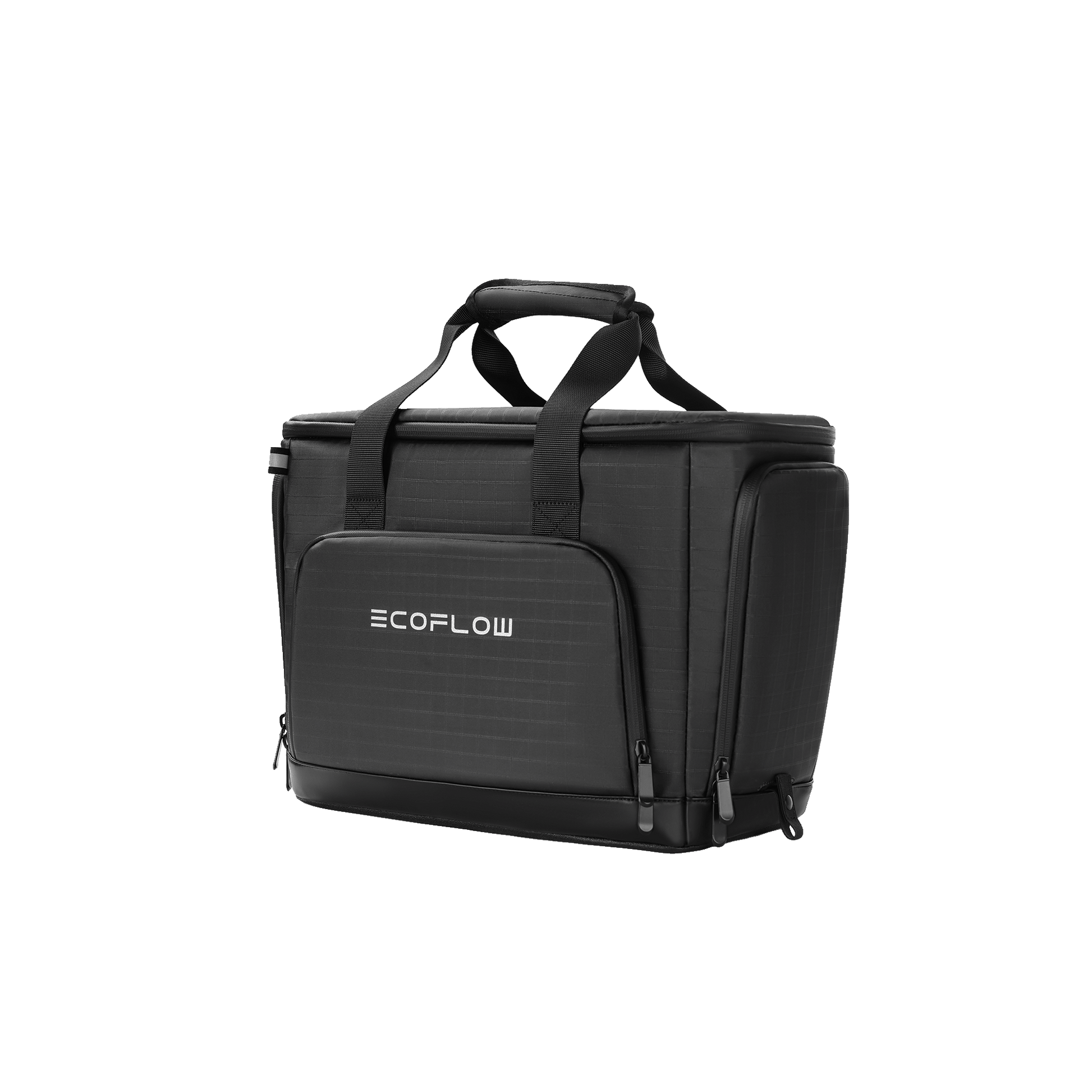 EcoFlow Delta 3 Tasche mit Logo auf der Front zwei Seitentaschen und stabilem Griff