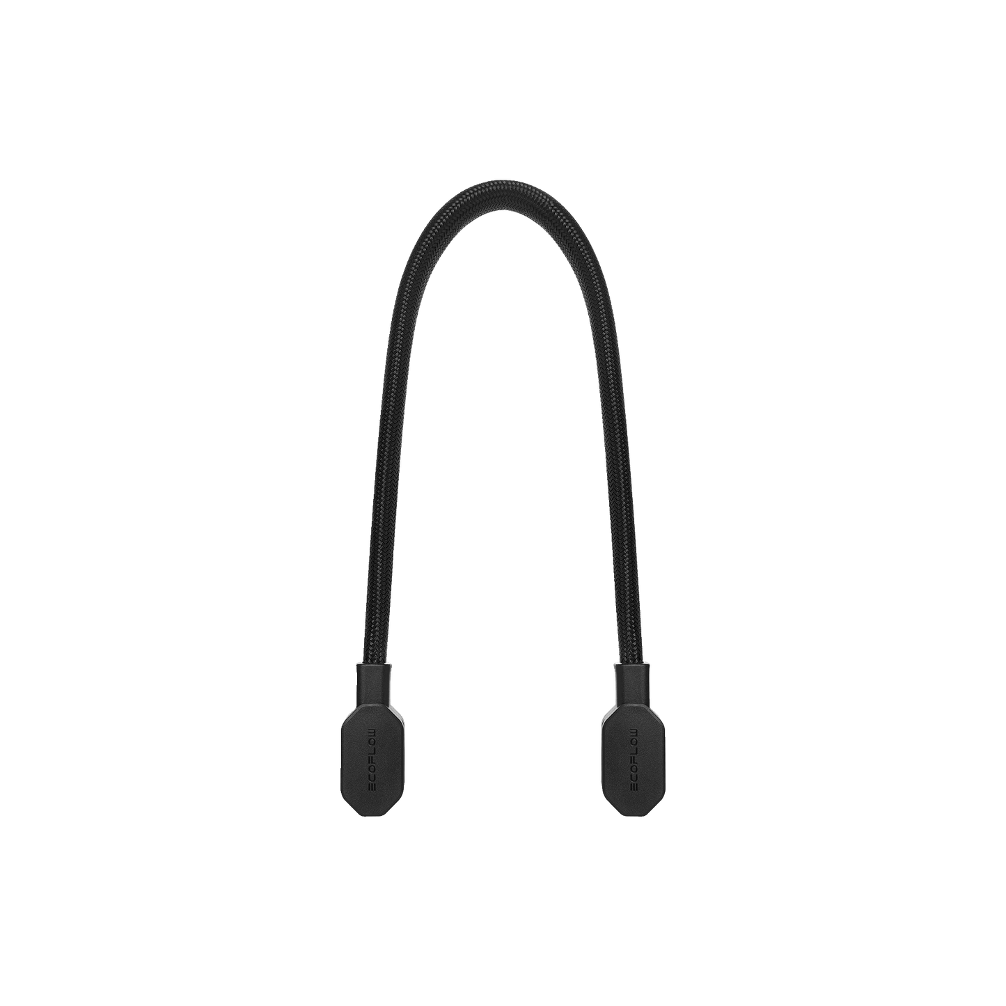 EcoFlow Delta 3 Kabel mit zwei identischen Steckern und robuster schwarzer Ummantelung
