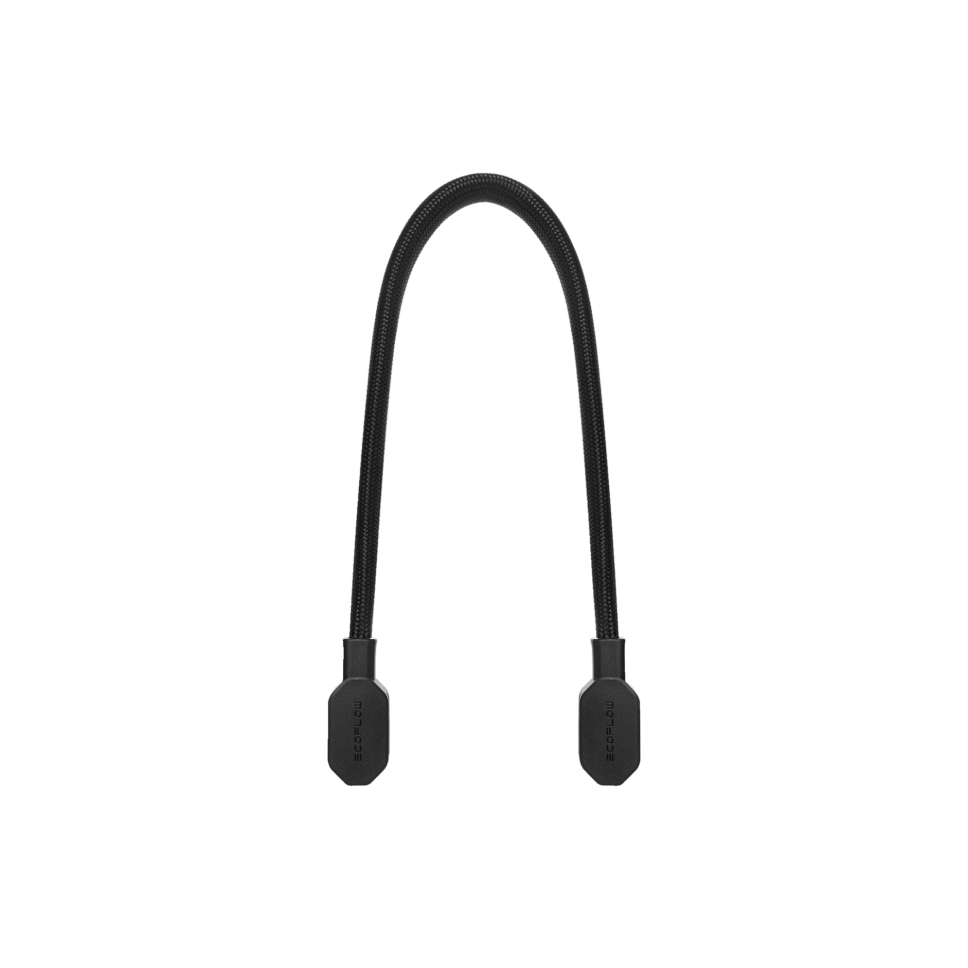 EcoFlow Delta 3 Kabel mit zwei identischen Steckern und robuster schwarzer Ummantelung