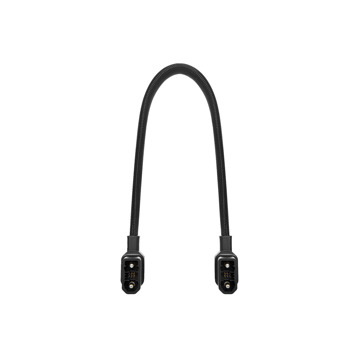 EcoFlow Delta 3 Kabel mit zwei rechteckigen Steckern und robuster schwarzer Ummantelung