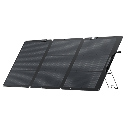Hocheffizientes faltbares 160W Solarpanel mit verstellbarem Standfuß für unterwegs