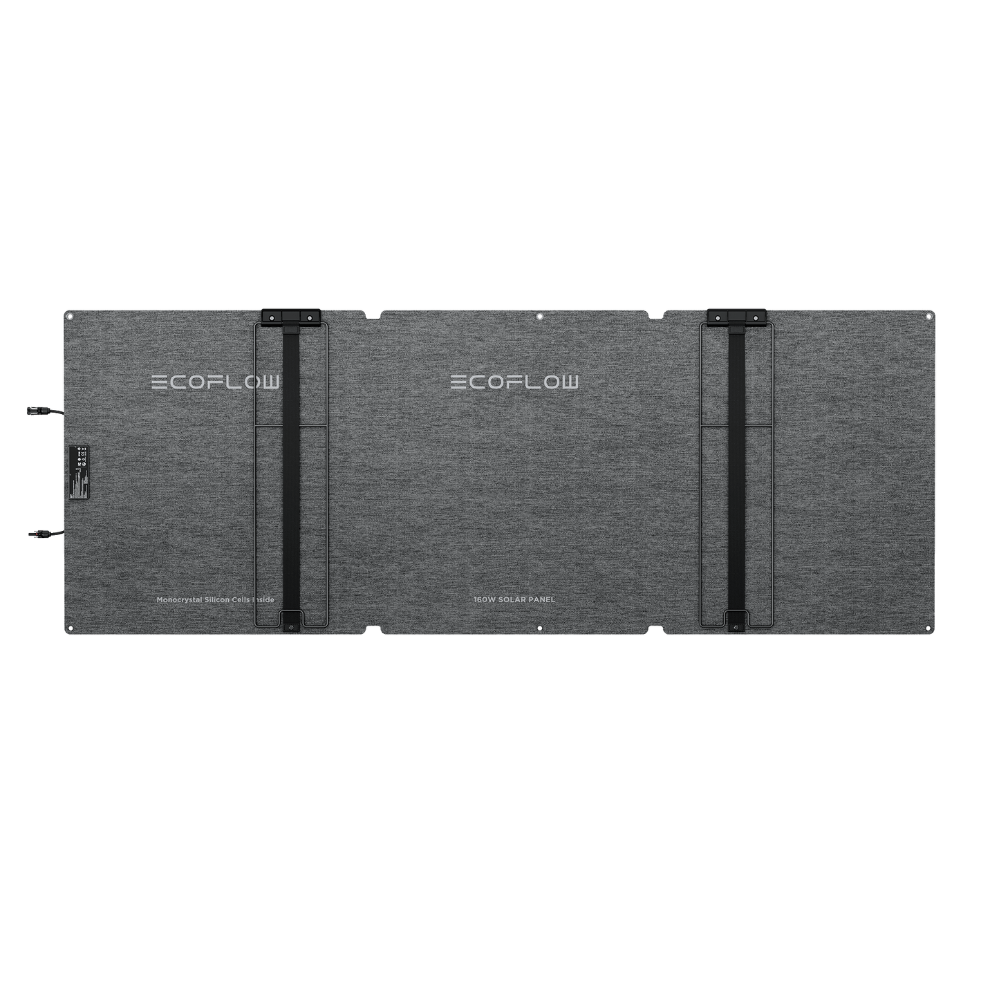 EcoFlow NextGen 160W faltbares Solarpanel mit monokristallinen Zellen und robustem Stoffbezug