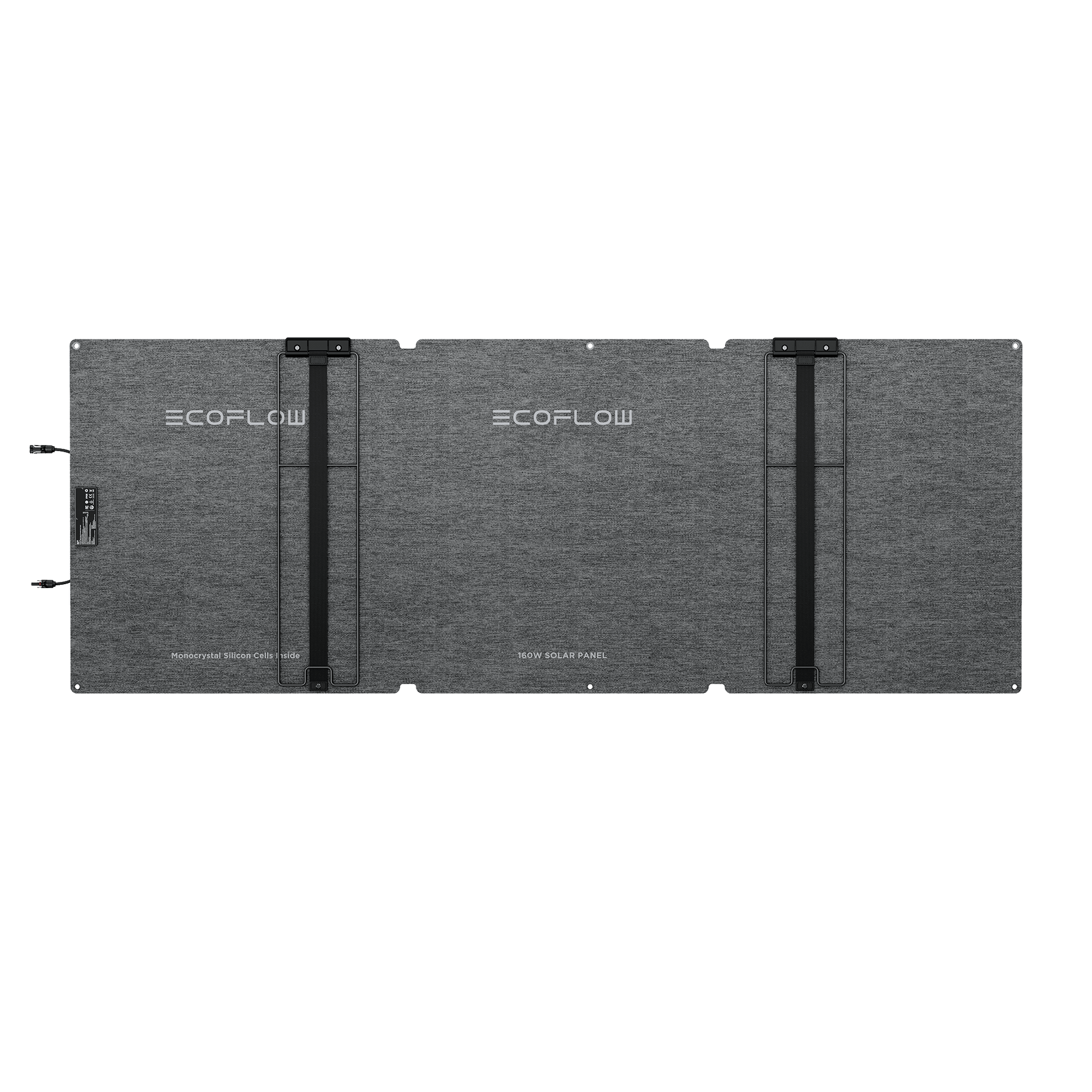 EcoFlow NextGen 160W faltbares Solarpanel mit monokristallinen Zellen und robustem Stoffbezug