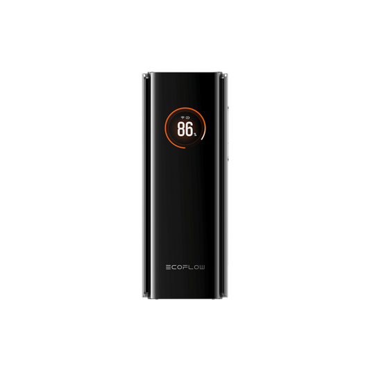 EcoFlow Rapid Pro 20K Powerbank mit 86 Prozent Anzeige und orangefarbenem Ring