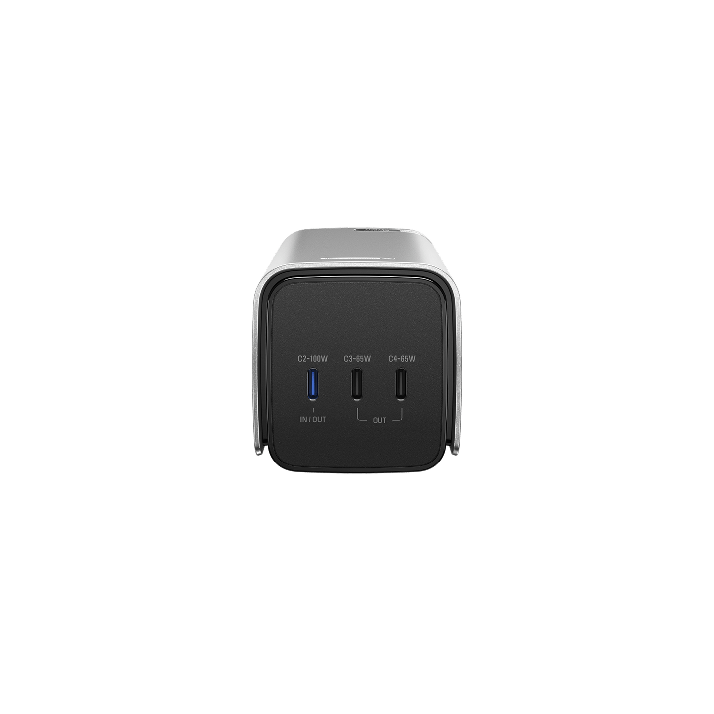 EcoFlow Rapid Pro 20K Powerbank mit drei USB C Anschlüssen und farblich markierten Ports