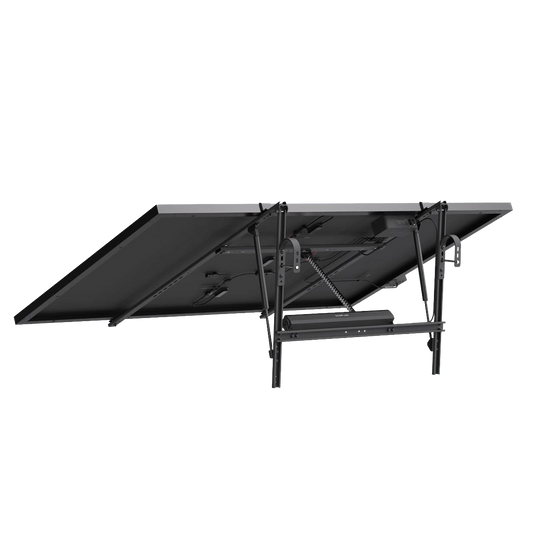 Verstellbare Solarmodulhalterung zur optimalen Ausrichtung der Module und maximaler Leistung