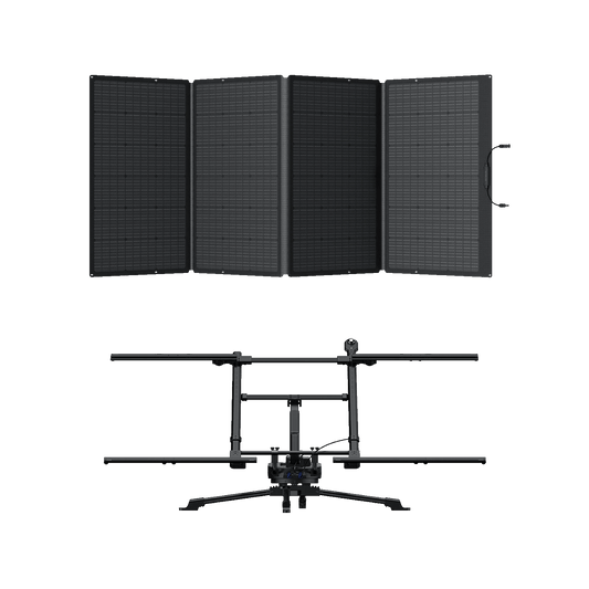 ECOFLOW Solar Tracker + 400W Solar Panel